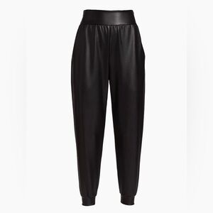 NWT SUSANA MONACO FAIX LEATHER JOGGER